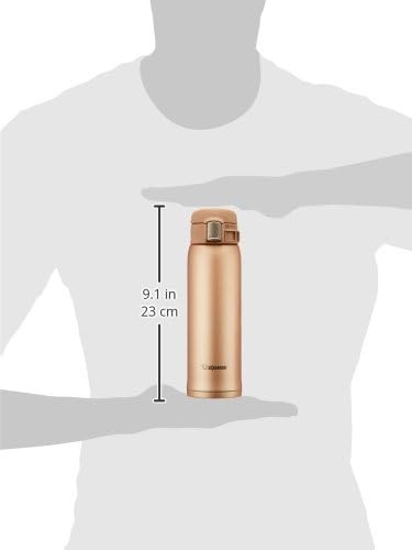 image:imageZojirushi Stainless Mug 1 Count Pack of 1 Beige Gold 20 ouncesMatte Gold