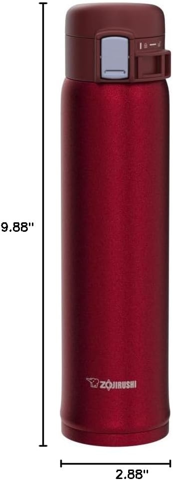 image:imageZojirushi Stainless Mug 1 Count Pack of 1 Beige Gold 20 ouncesNew Clear Red