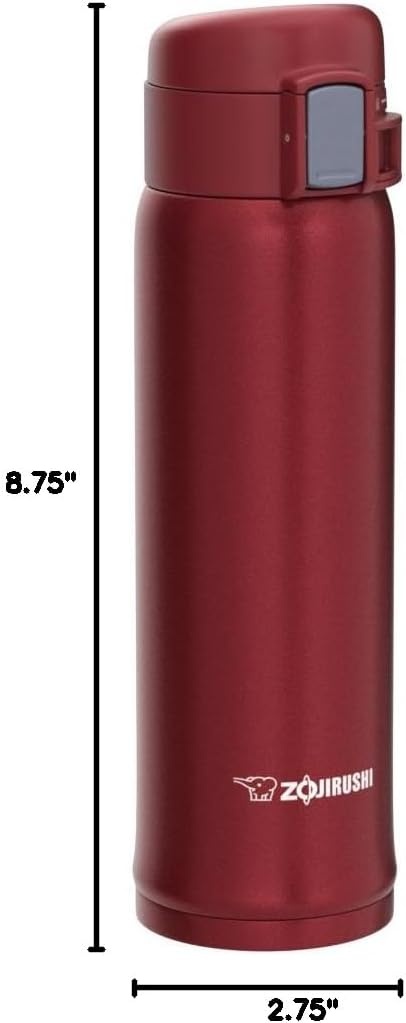 image:imageZojirushi Stainless Mug 1 Count Pack of 1 Beige Gold 20 ouncesNew Clear Red