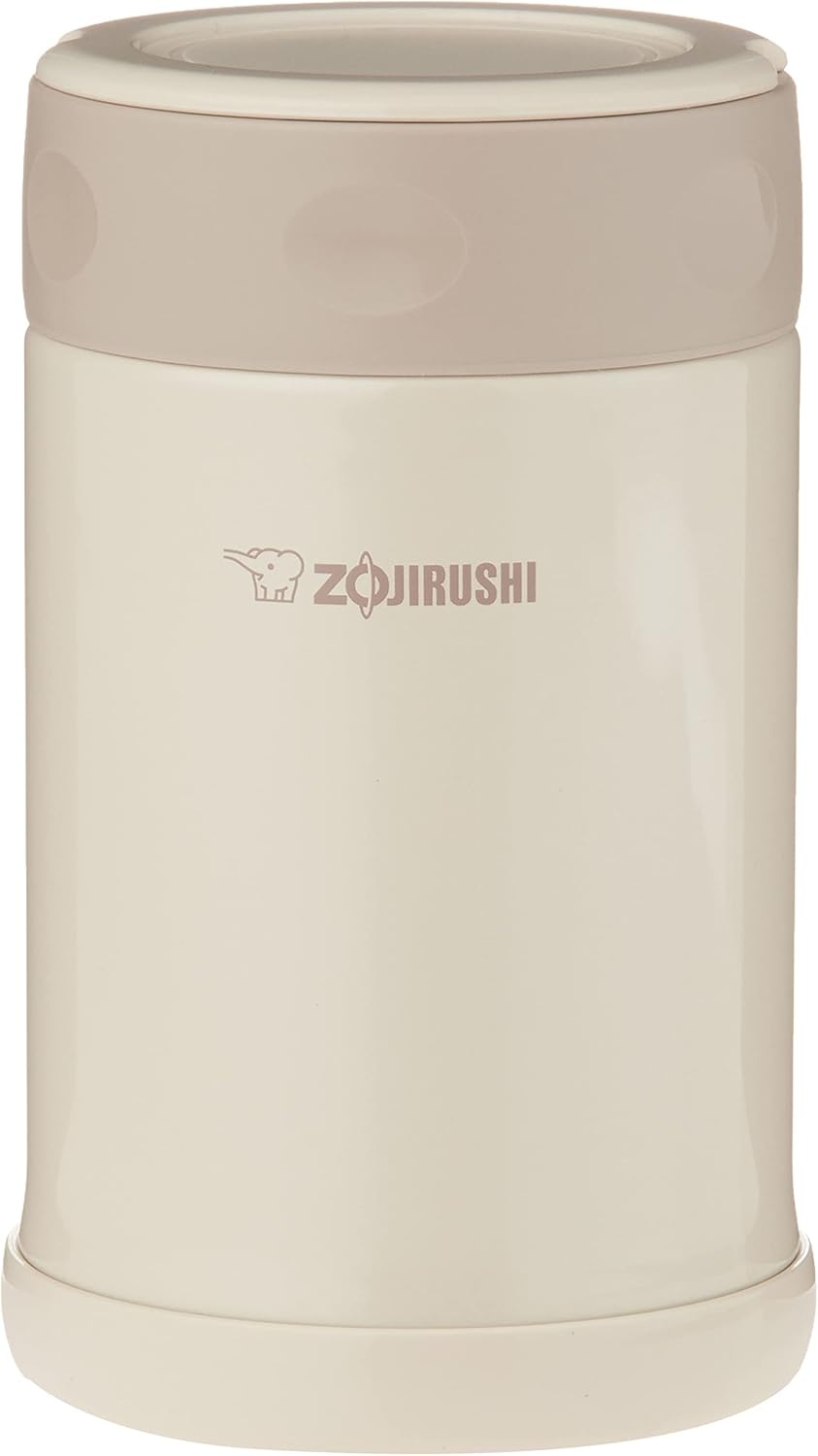 image:imageZojirushi Stainless Steel Food Jar Medium Dark BrownCream