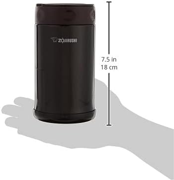 image:imageZojirushi Stainless Steel Food Jar Medium Dark BrownDark Brown