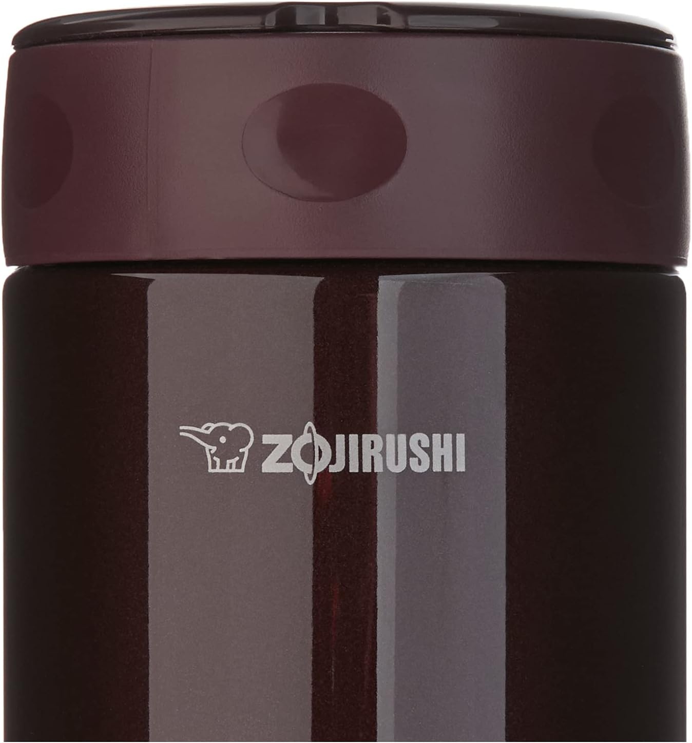 image:imageZojirushi Stainless Steel Food Jar Medium Dark BrownDark Brown
