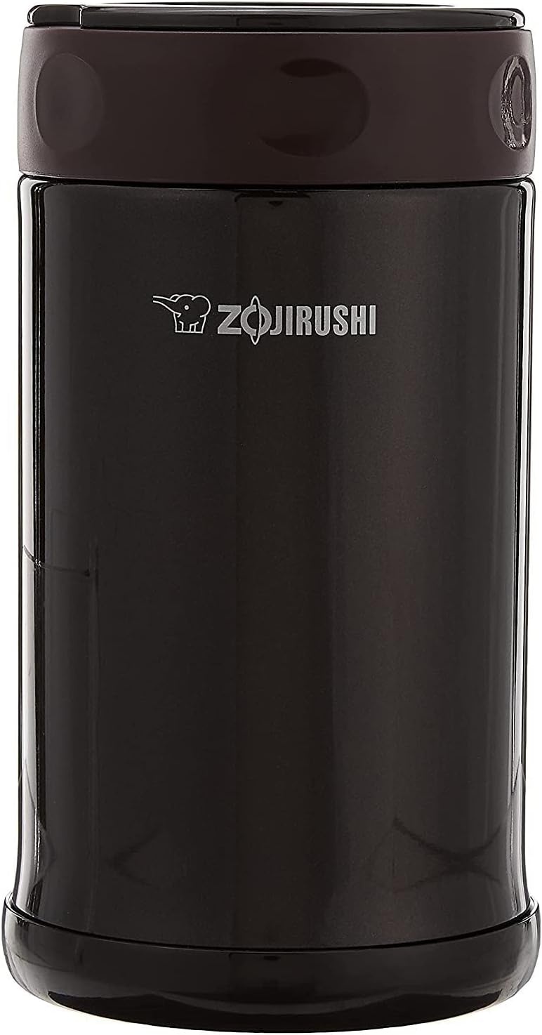 image:imageZojirushi Stainless Steel Food Jar Medium Dark BrownDark Brown