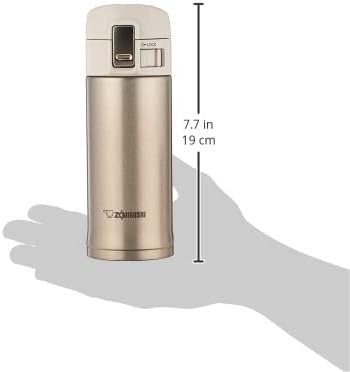 image:imageZojirushi Stainless Steel Mug 16 oz EmeraldChampagne Gold