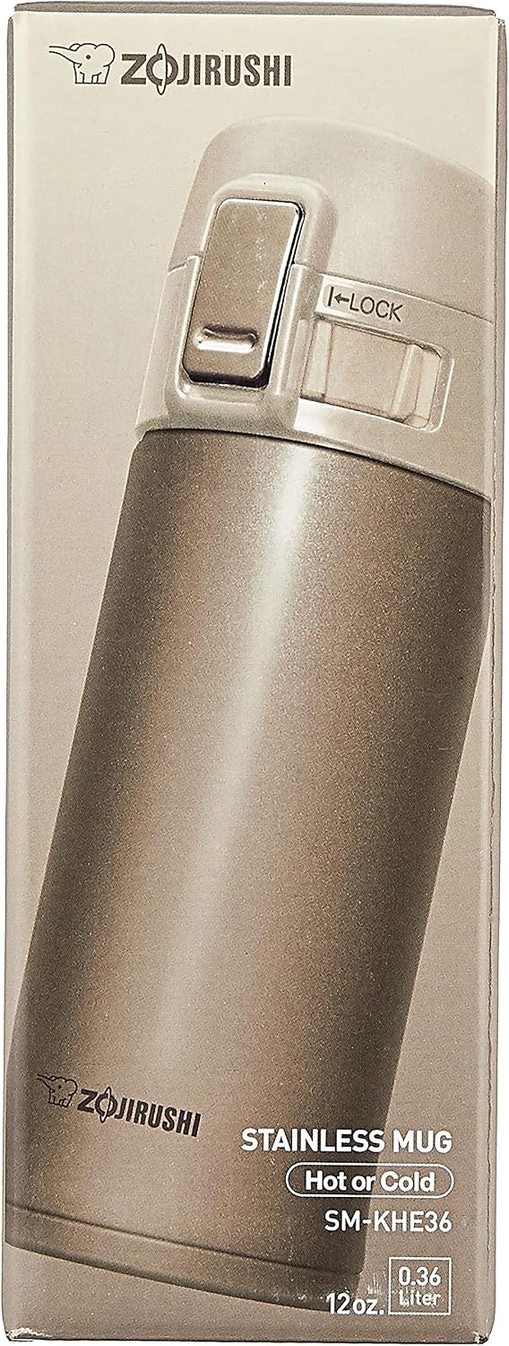 image:imageZojirushi Stainless Steel Mug Black 16 OunceChampagne Gold