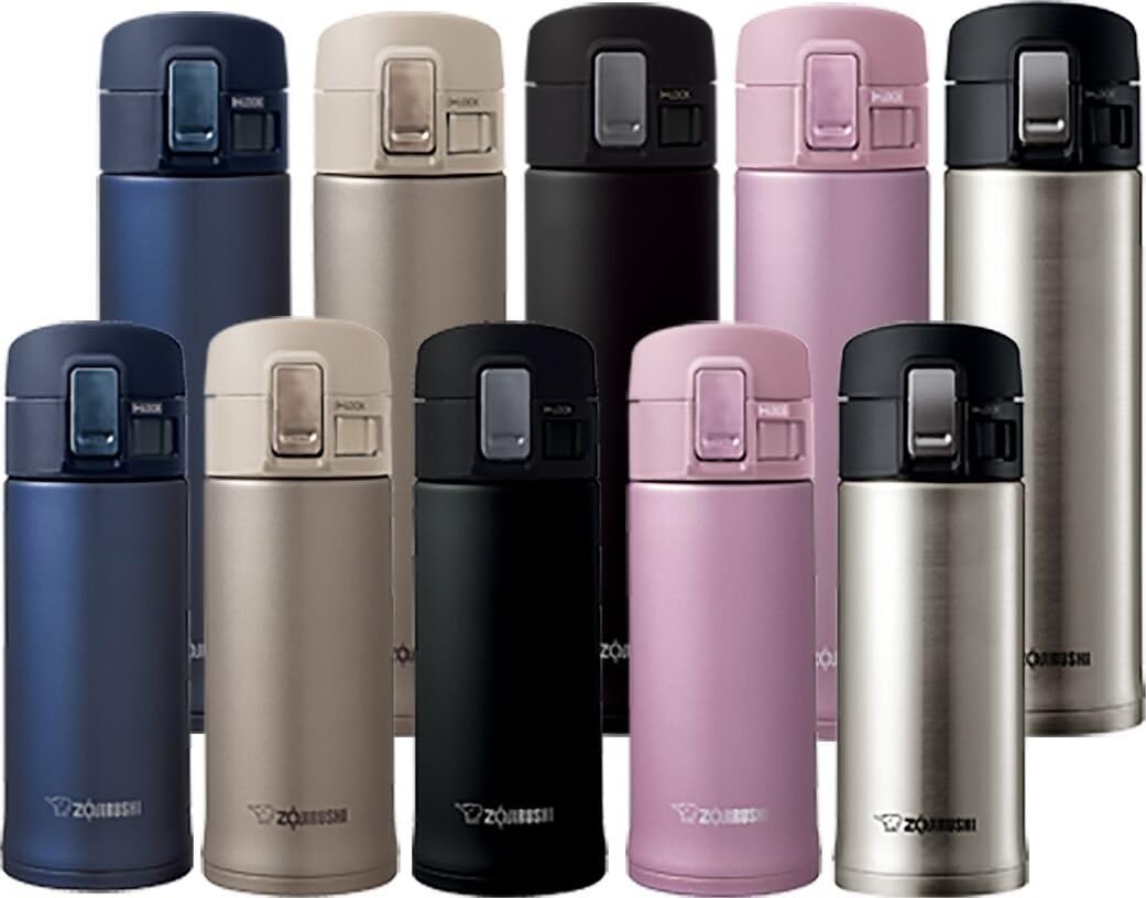 image:imageZojirushi Stainless Steel Mug Black 16 OunceSmoky Blue