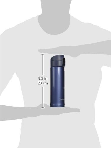 image:imageZojirushi Stainless Steel Mug Black 16 OunceSmoky Blue