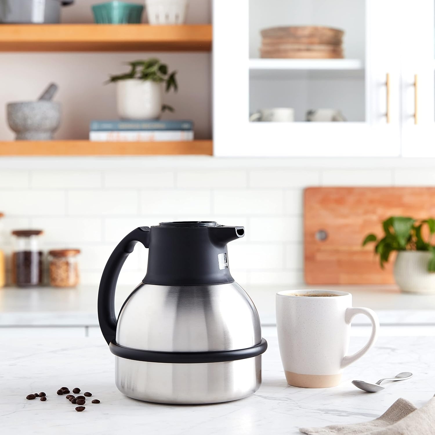 image:imageZojirushi Stainless Steel Server SHDE19A SS Coffee Pot 62 oz