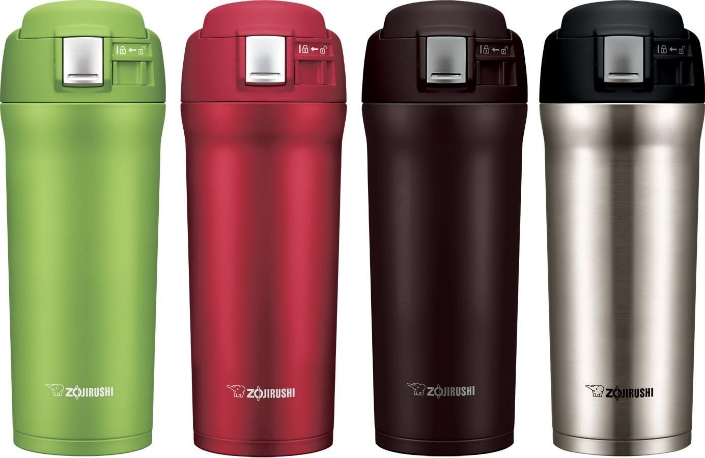 image:imageZojirushi Travel Mug 16 oz Stainless SteelDark Cocoa