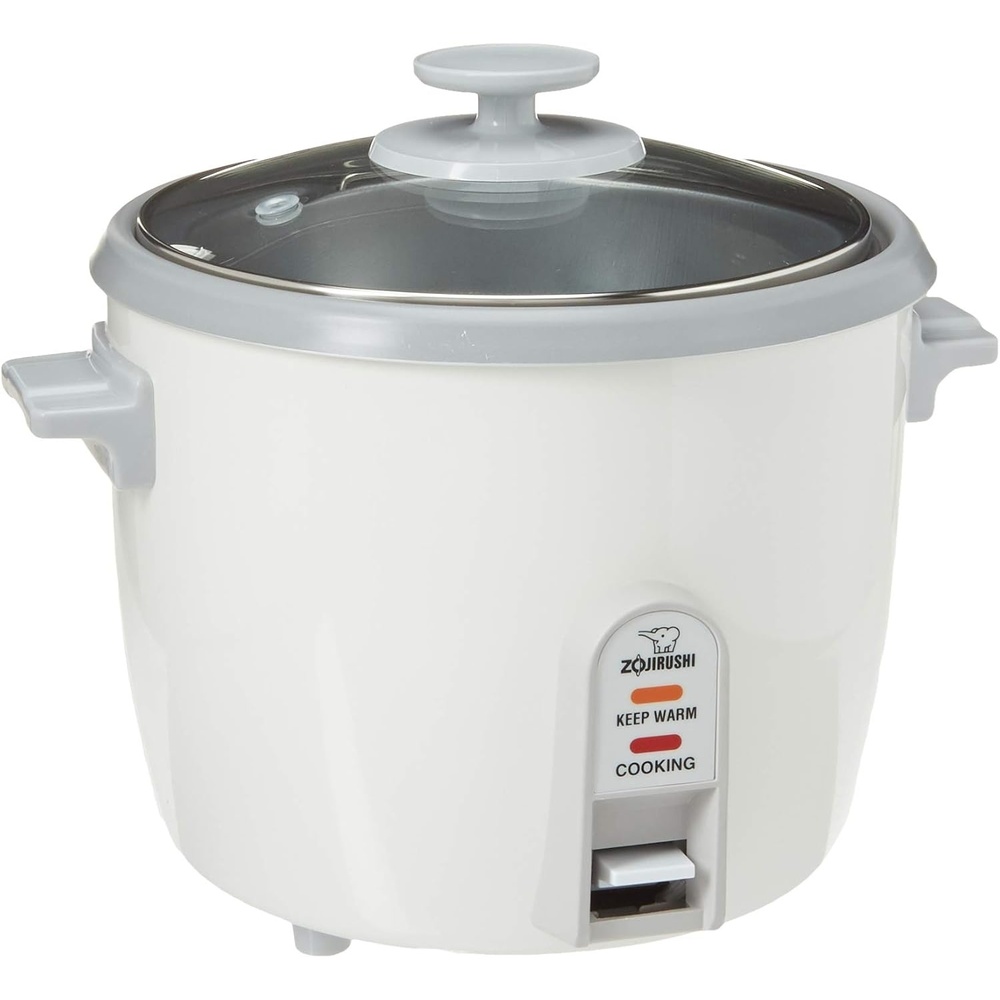 image:imageZojirushi 3 Cup Rice CookerSteamer White6 cup