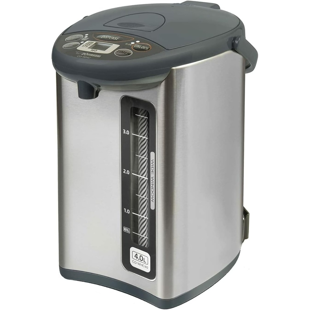 image:imageZojirushi CDWHC40XH Micom Water Boiler and Warmer 135 oz Stainless GrayBoiler Warmer