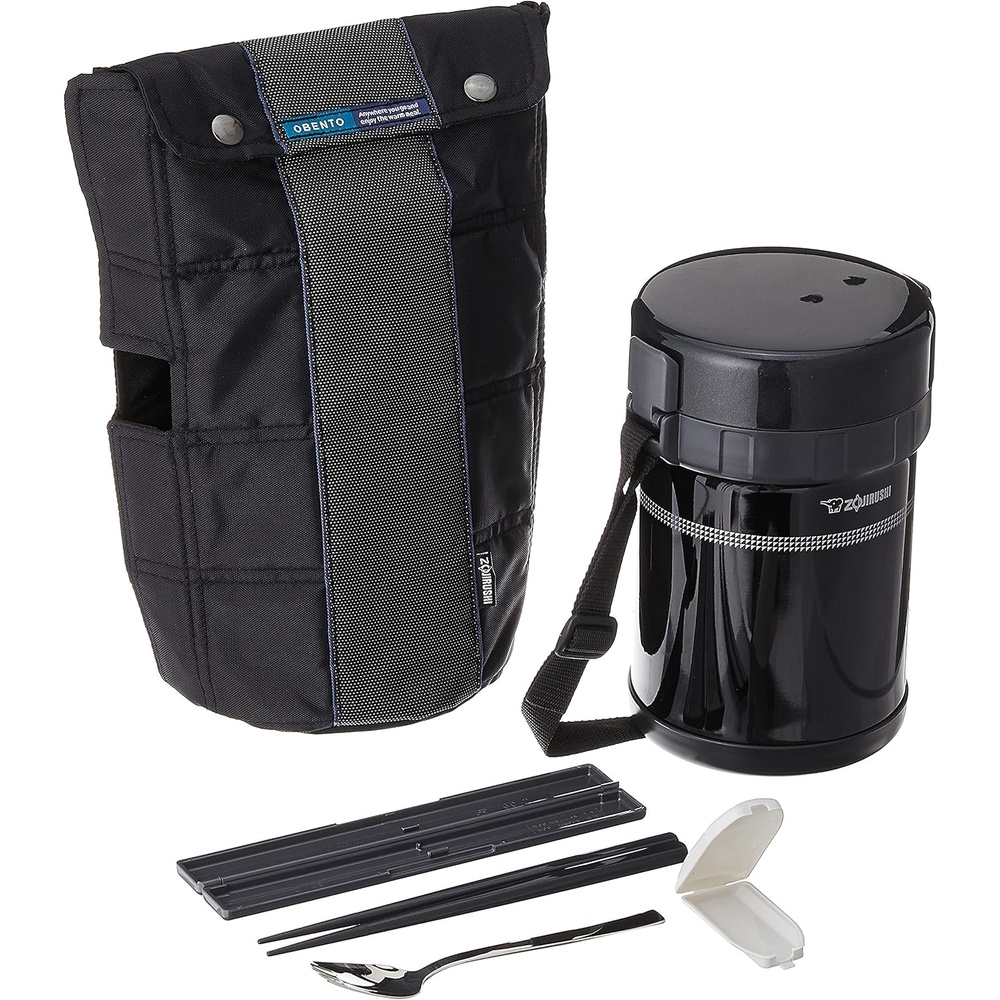 image:imageZojirushi Classic Bento Vacuum Lunch Jar Black