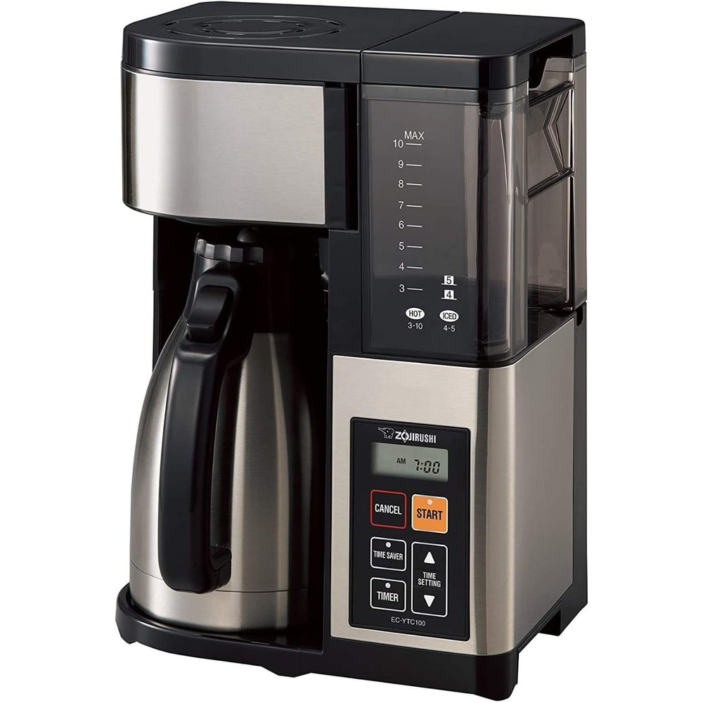 image:imageZojirushi ECYTC100XB 10Cup Coffee Maker Stainless SteelBlack10Cup