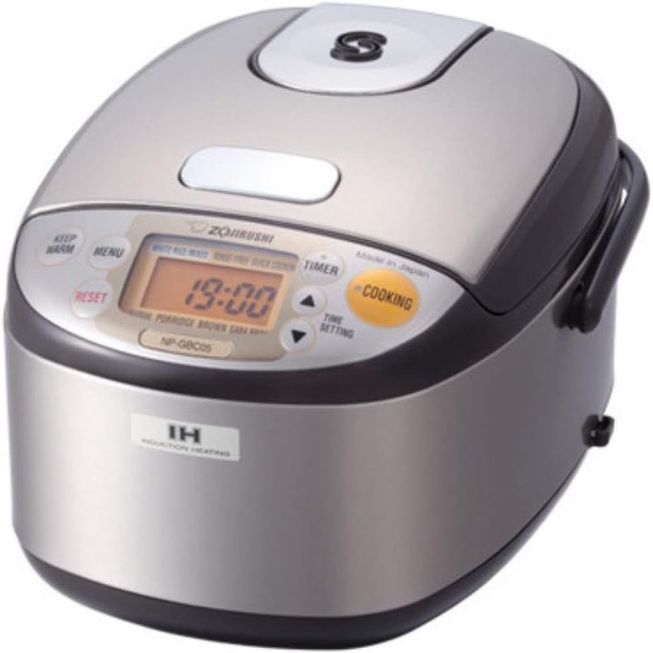 image:imageZojirushi NPGBC05XT Induction Heating System Rice Cooker and Warmer 054 L Stainless Dark BrownStainless Dark Brown