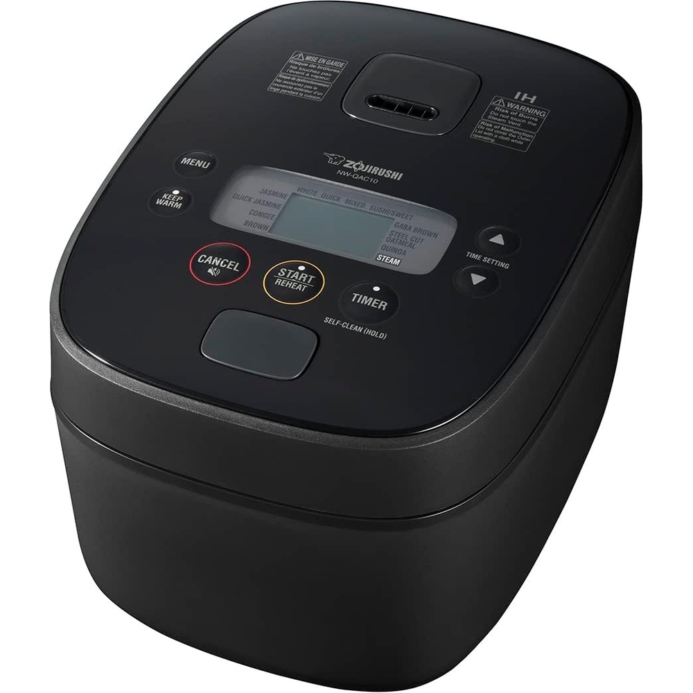 image:imageZojirushi Nw QAC10 55 Cup Induction Rice Cooker and Warmer Black925 x 1225 x 788