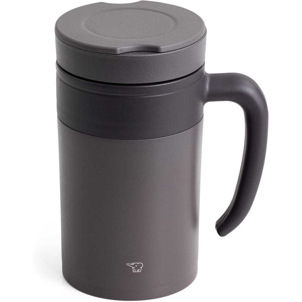 image:imageZojirushi SEKAE48TA Stainless Tea Tumbler with Handle 16Ounce BrownBrown