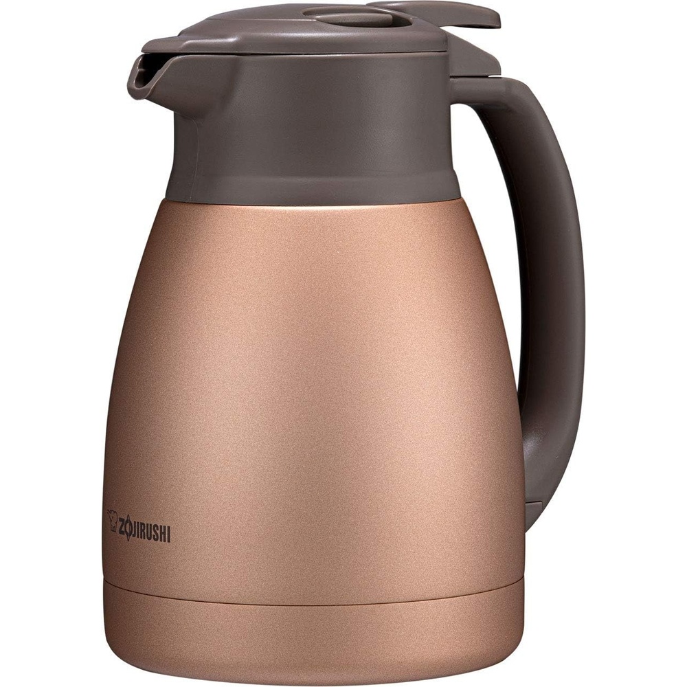 image:imageZojirushi SHHC10AD Stainless Steel Vacuum Carafe 1Liter Matte NavyMatte Copper