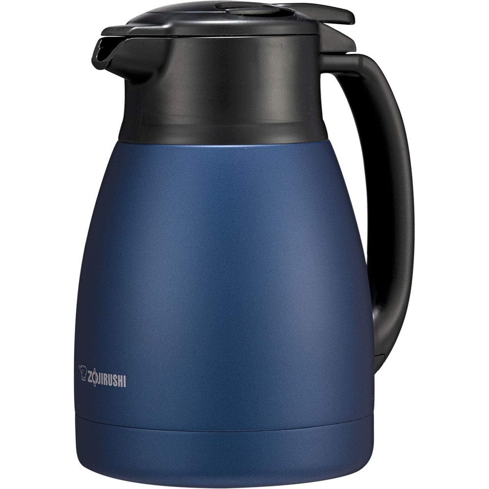 image:imageZojirushi SHHC10AD Stainless Steel Vacuum Carafe 1Liter Matte NavyMatte Navy