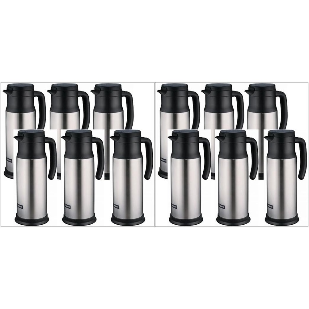 image:imageZojirushi SHMAE10 34 oz Stainless Vacuum CreamerDairy Server Stainless NSF12