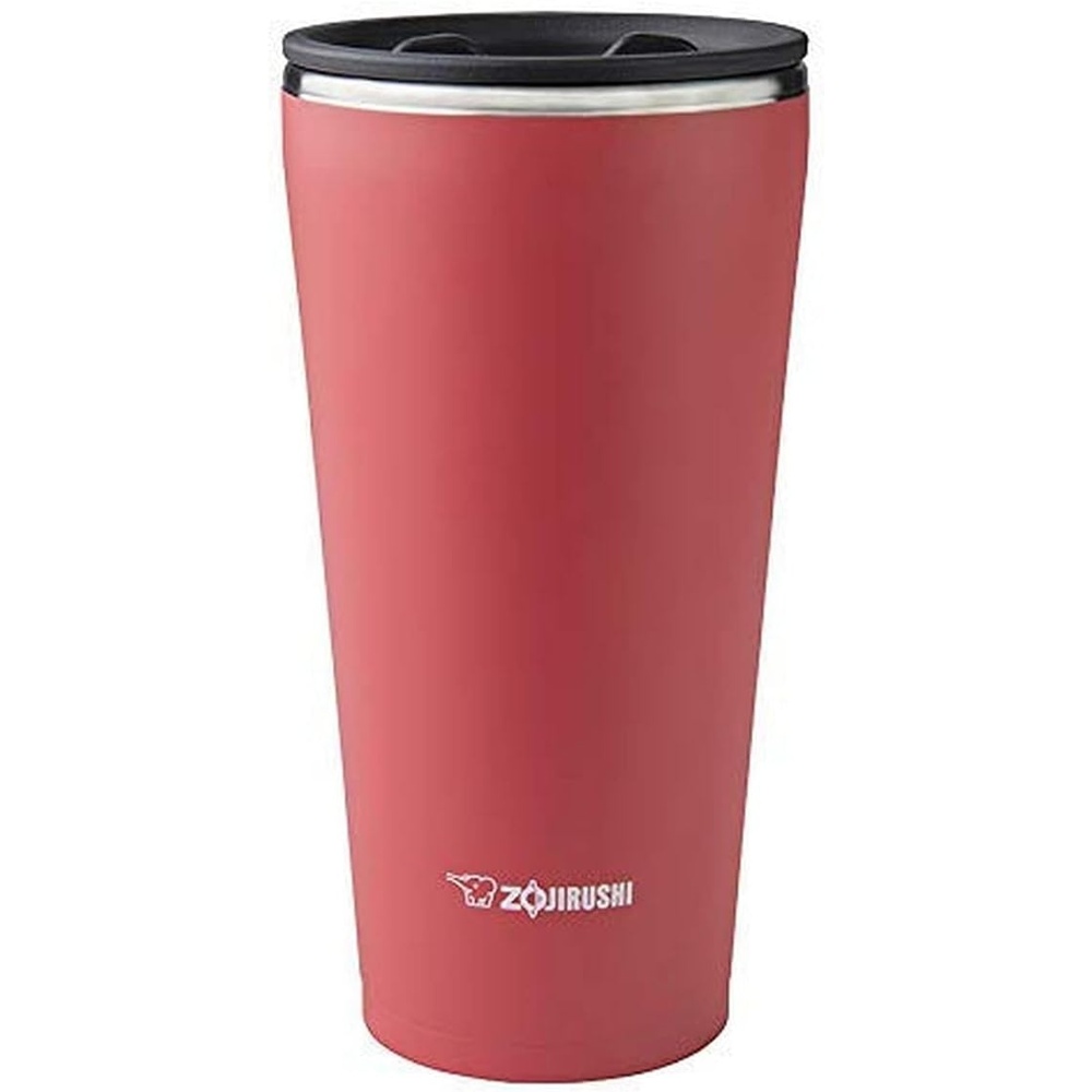 image:imageZojirushi SXFSE45AJ Stainless Vacuum Insulated Tumbler 15Ounce Blue GrayCoral Pink