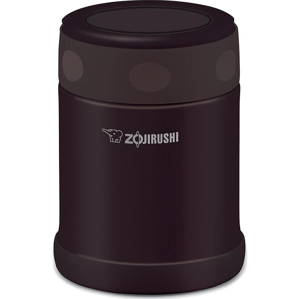 image:imageZojirushi Stainless Steel Food Jar Medium Dark BrownDark Brown