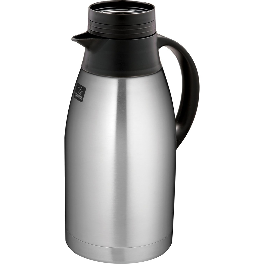 image:imageZojirushi Stainless Steel Vacuum Carafe with BrewThru Lid 64Ounce Black