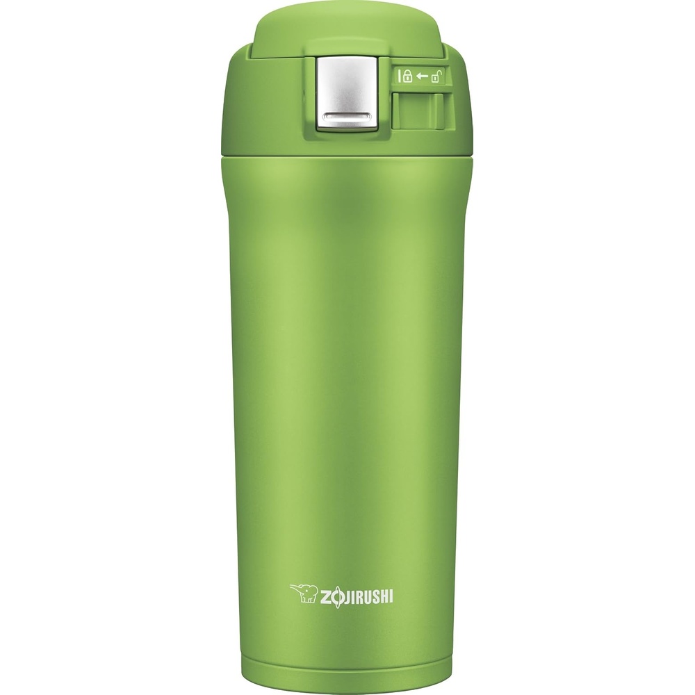 image:imageZojirushi Travel Mug 16 oz Stainless SteelLime Green