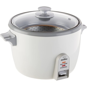 Zojirushi 3 Cup Rice Cooker/Steamer ( White)(10 cup)