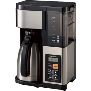 Zojirushi EC-YTC100XB 10-Cup Coffee Maker (Stainless Steel/Black)(10-Cup)