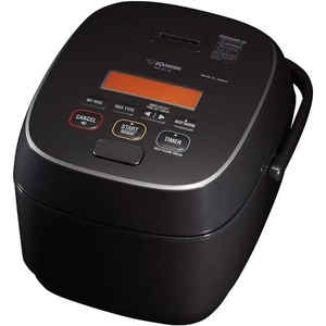 Zojirushi NW-JEC10BA Pressure Induction Heating (IH) Rice Cooker & Warmer, 5.5-Cup, Made in Japan(10-Cup)