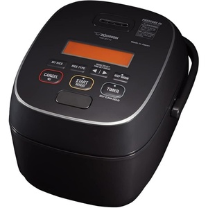 Zojirushi NW-JEC10BA Pressure Induction Heating (IH) Rice Cooker & Warmer, 5.5-Cup, Made in Japan(5.5-Cup)