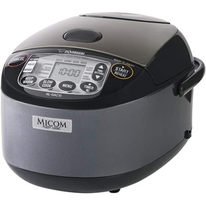 Zojirushi Nl GAC10BM 5.5 Cup Umami Micom Rice Cooker and Warmer (Black)(5.5-Cup)