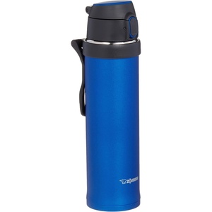 Zojirushi SM-QHE60GK, Flip-and-Go Stainless Mug, 20-Ounce, Teal(Azul cobalto)