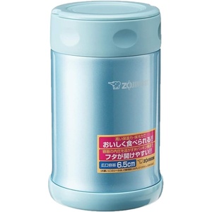 Zojirushi Stainless Steel Food Jar, Medium, Dark Brown(Aqua)