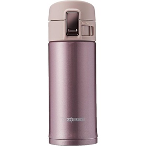Zojirushi Stainless Steel Mug, 16 oz, Emerald(Lavendar Pink)