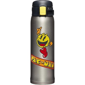 Zojirushi Stainless Steel Mug, 20 ounce, Vivid Orange(PAC-MAN Stainless)