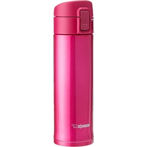 Zojirushi Stainless Steel Mug, Black, 16 Ounce(Cherry)